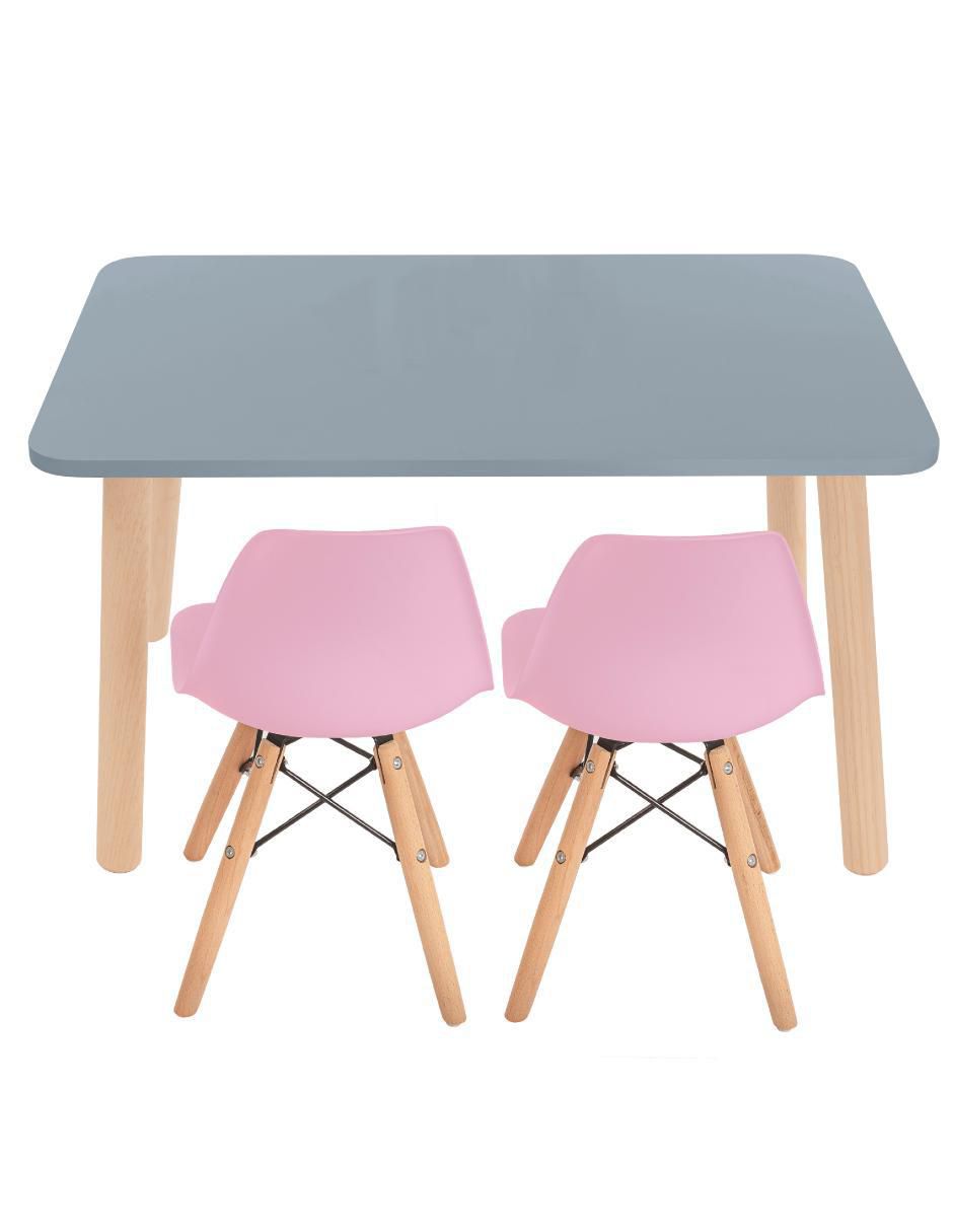 Mesa con silla armable
