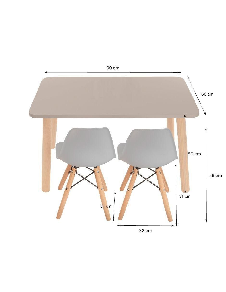 Set de mesa infantil armable 4