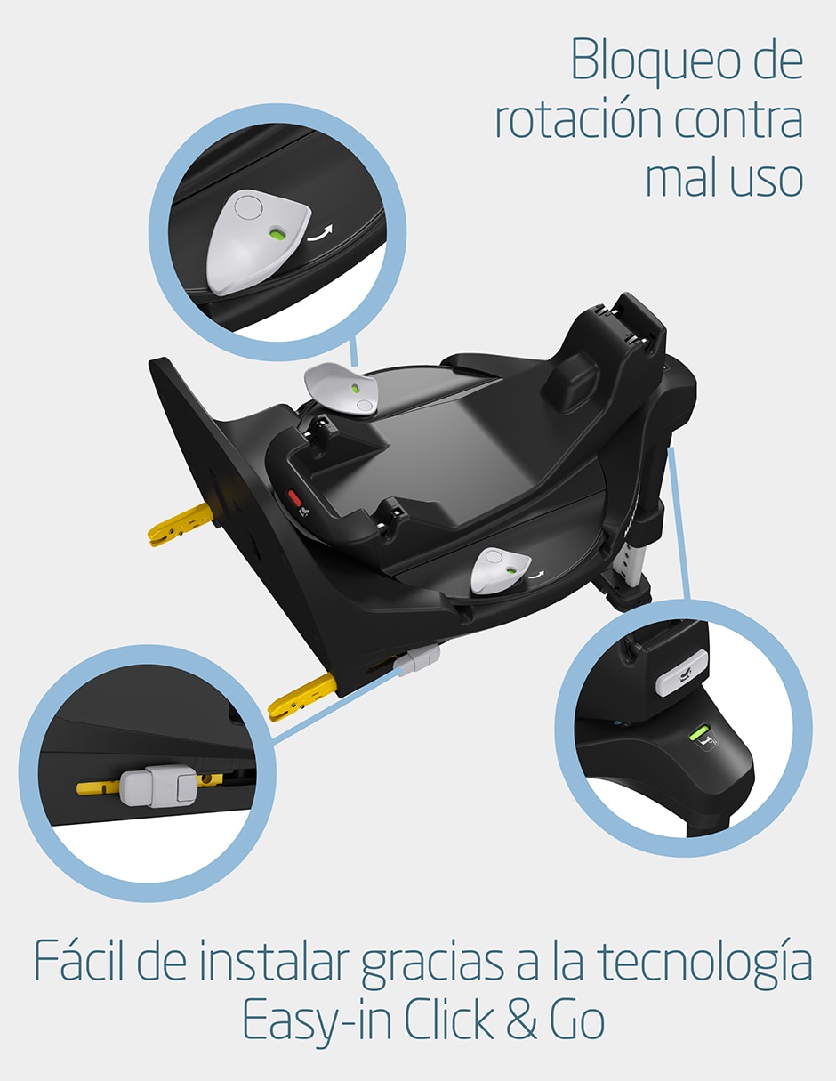 Base autoasiento Slidetech 8