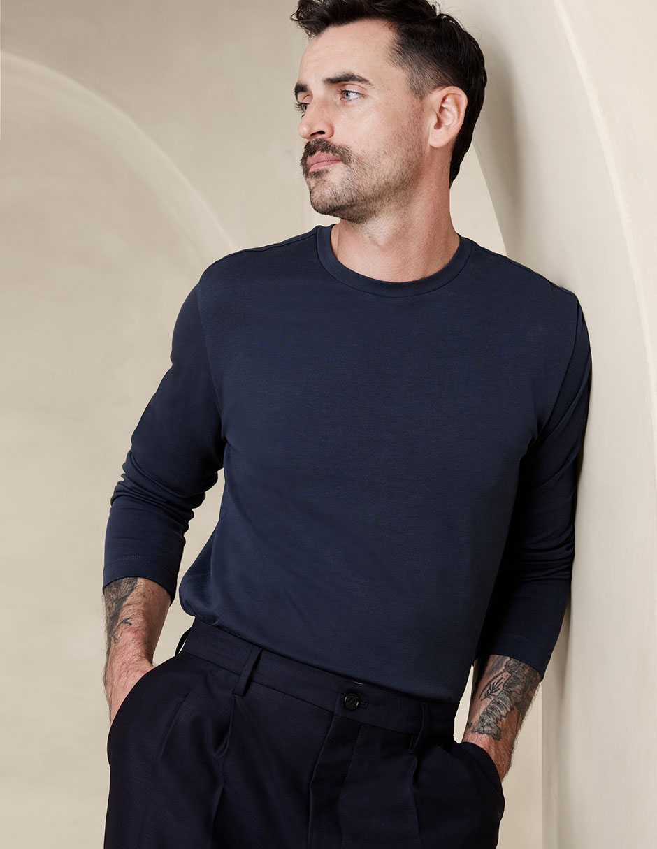 Playera cuello redondo para hombre Playera cuello redondo para hombre