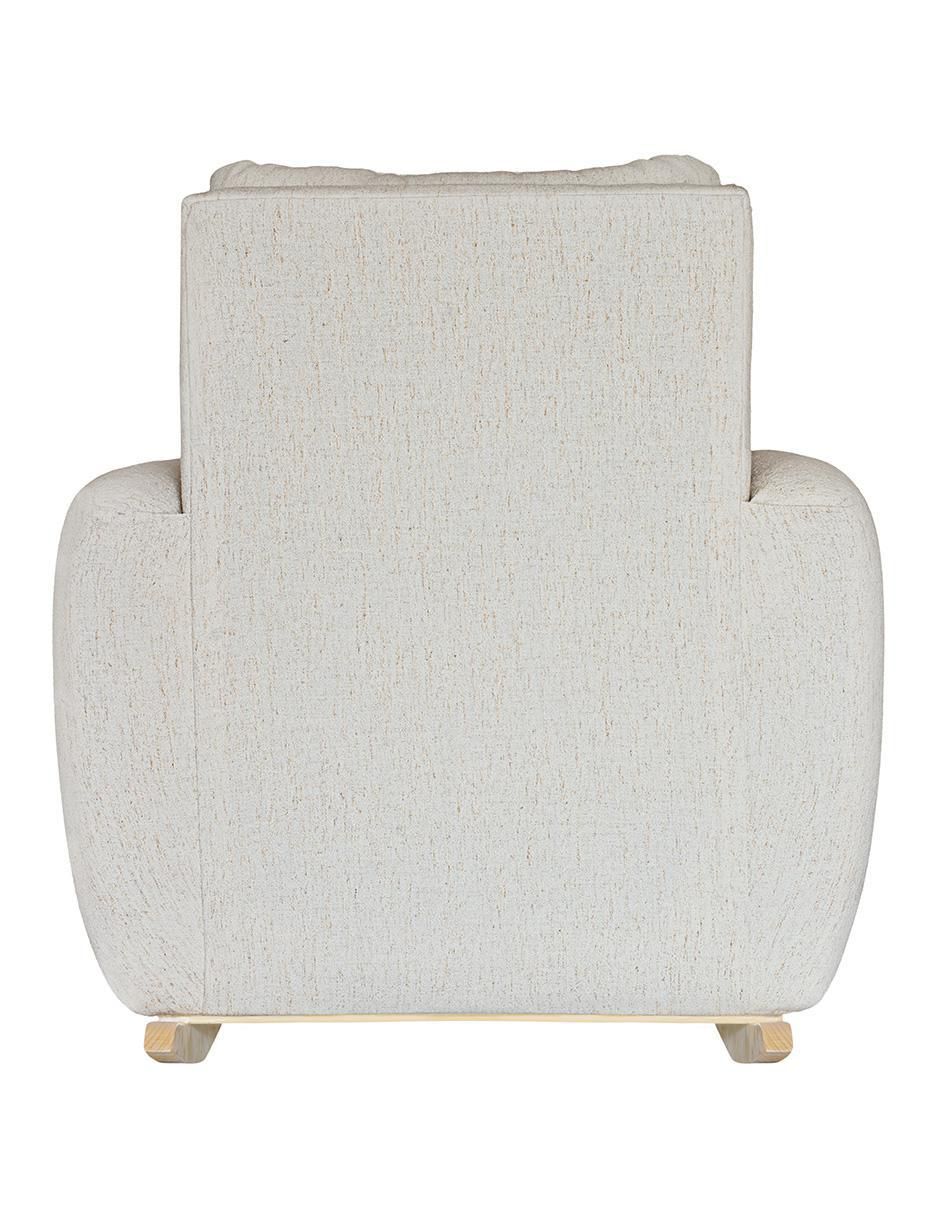 Mecedora con taburete Mueble Mom de poliéster