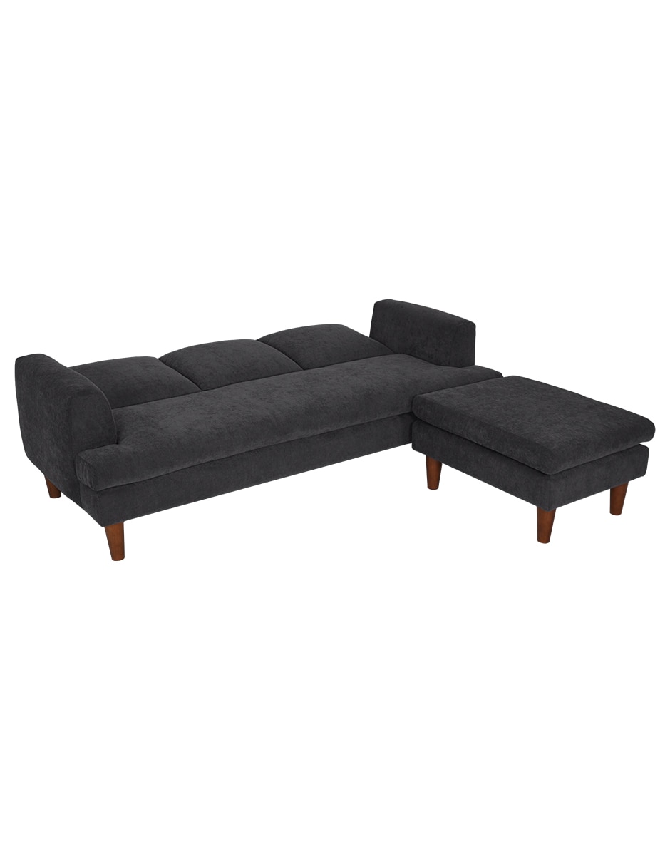 Sofá cama de terciopelo