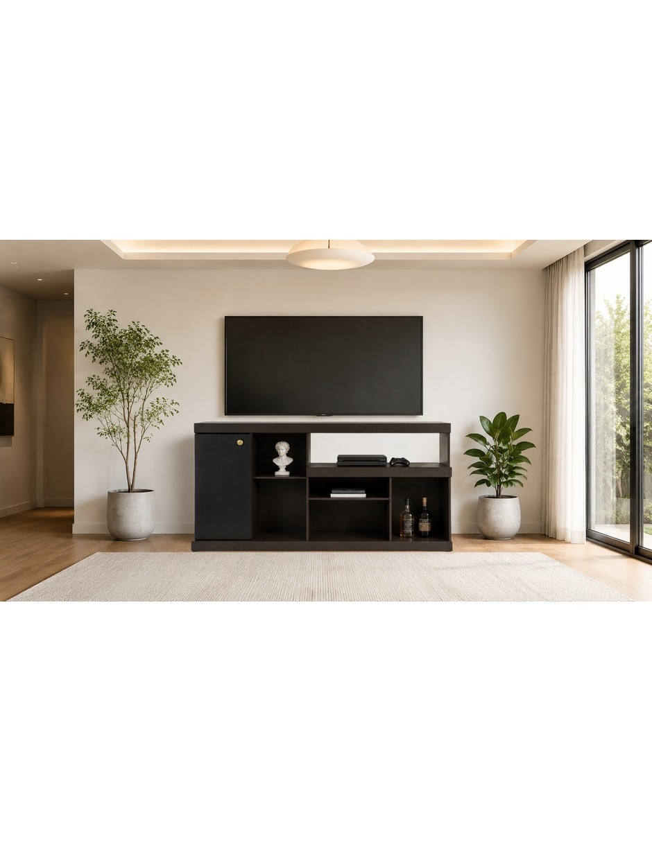 Mueble de TV armable de MDF