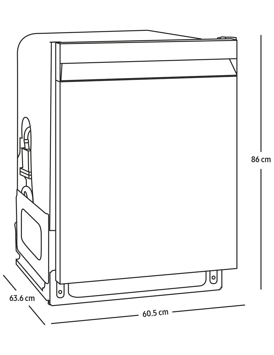 Lavavajillas de empotre Samsung 14 servicios DW80CG5420SREM