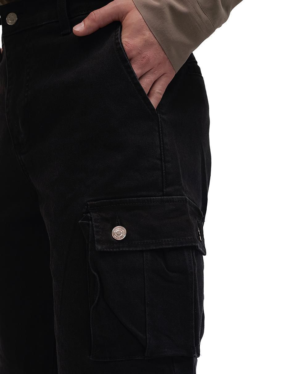 Bermuda de mezclilla para hombre
