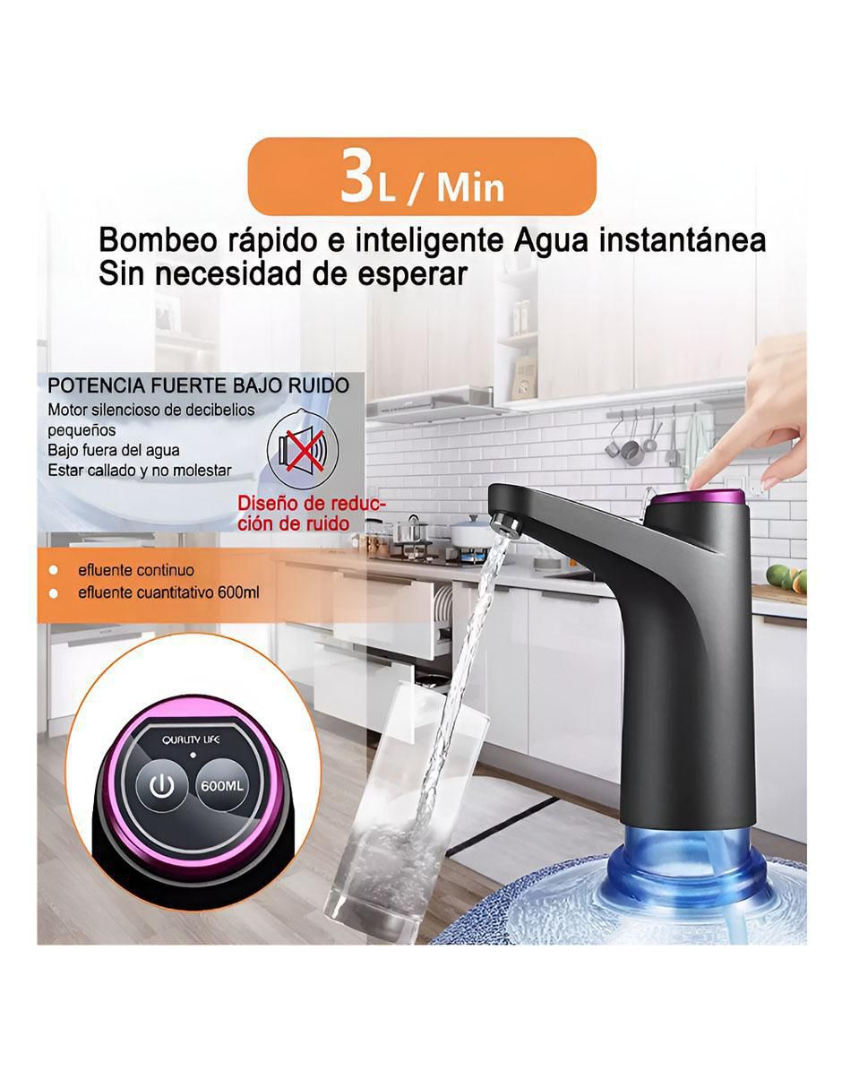 DISPENSADOR DE AGUA ELÉC W464ND, NEGRO 4