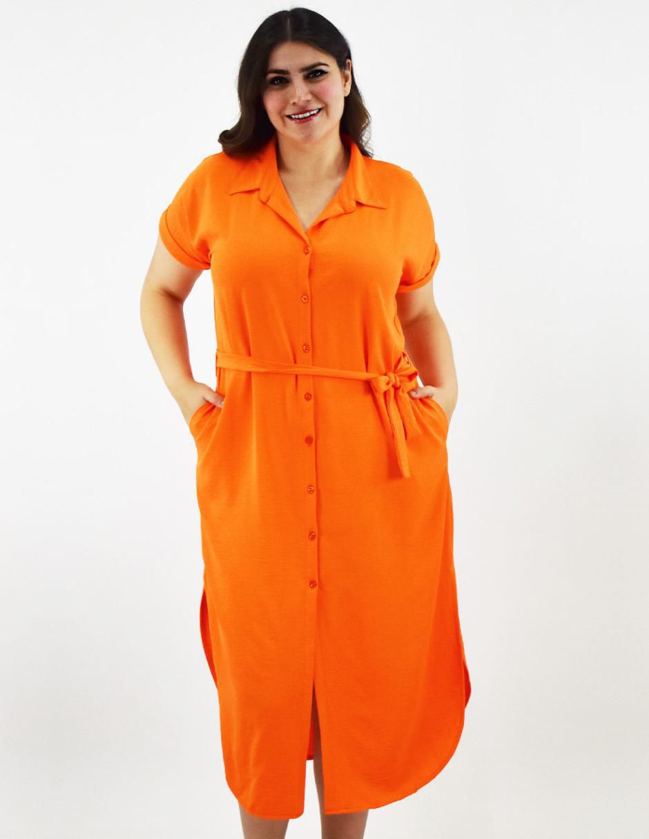 Vestido midi casual para mujer