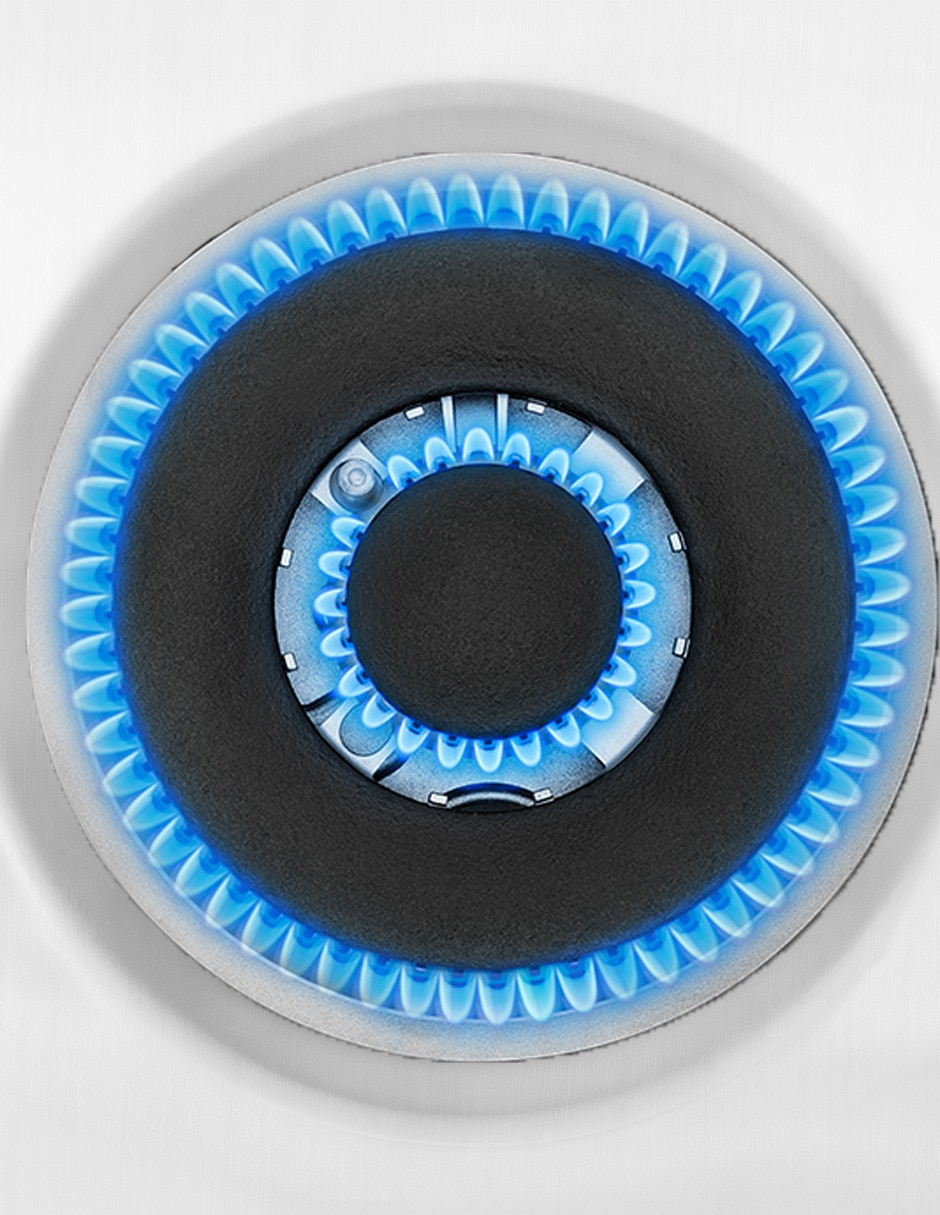 Combo estufa empotrable a gas lp 79.20 cm XOC80802CMPUV80 de 6 quemadores + campana 6