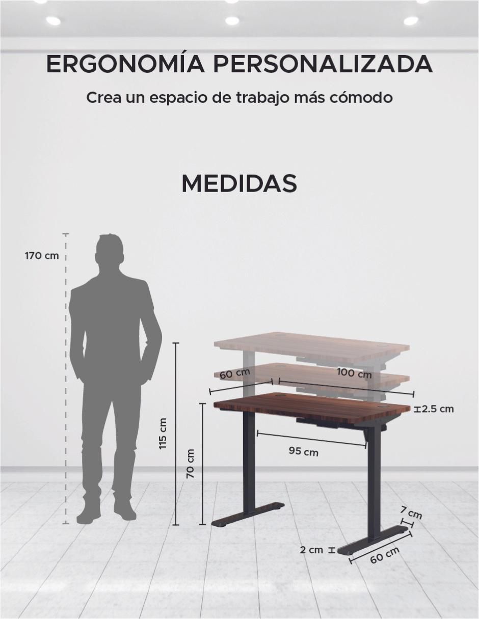 Escritorio armable de madera 7