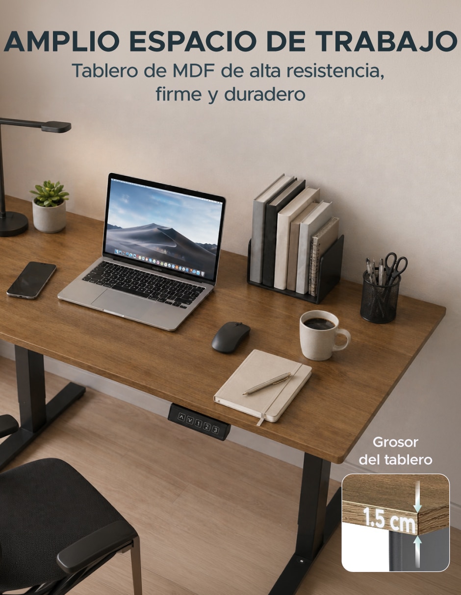 Escritorio armable de madera 2