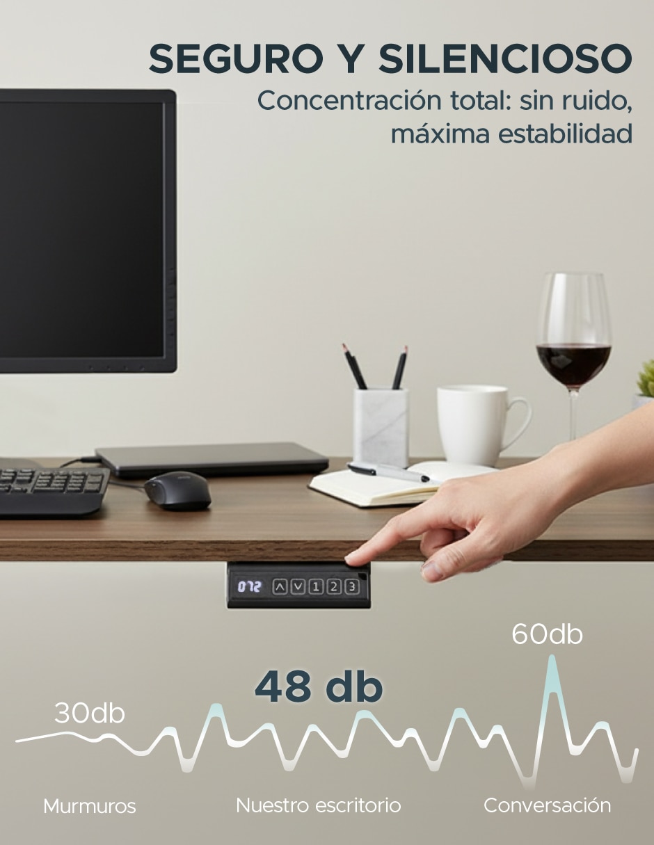 Escritorio armable de madera 4