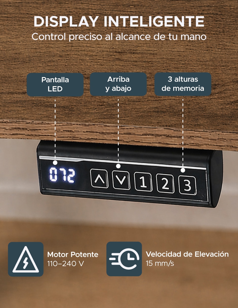 Escritorio armable de madera 5