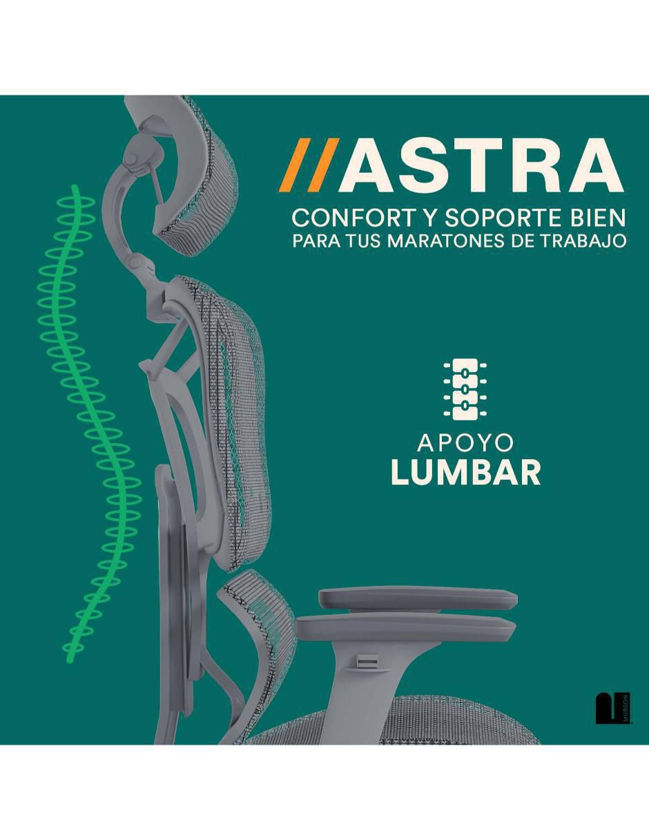 Silla escritorio Astra Mubson
