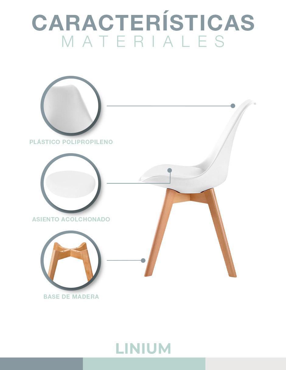 Silla Tulip de madera 4