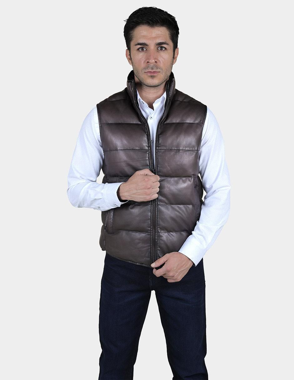 Chaleco piel reversible para hombre Chaleco piel reversible para hombre