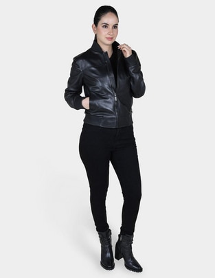 Chamarra de piel para mujer Chamarra de piel para mujer