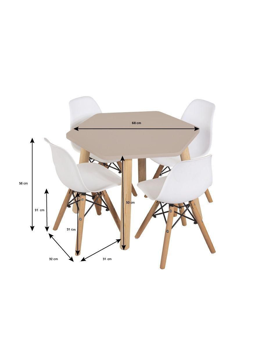Set de mesa infantil armable 4