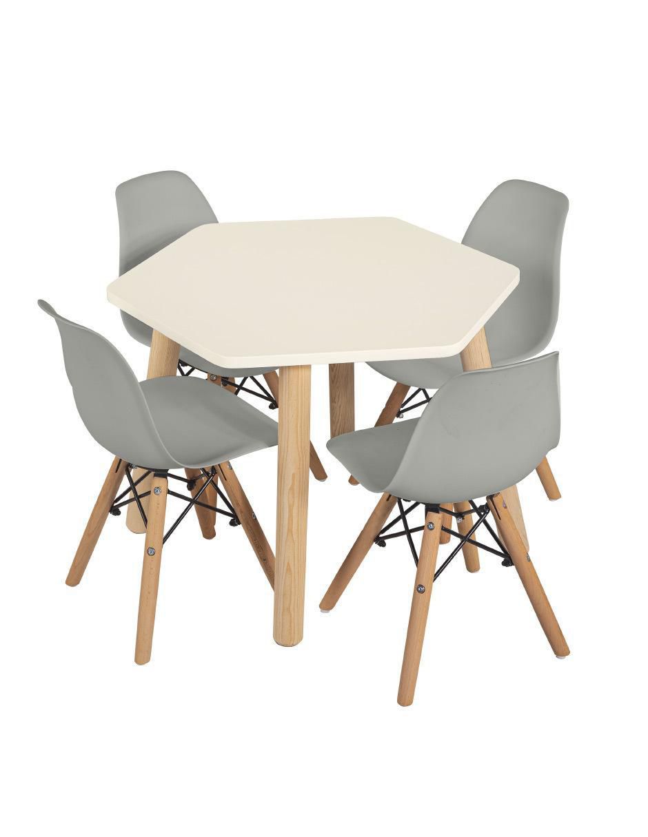 Set de mesa infantil armable Set de mesa infantil armable