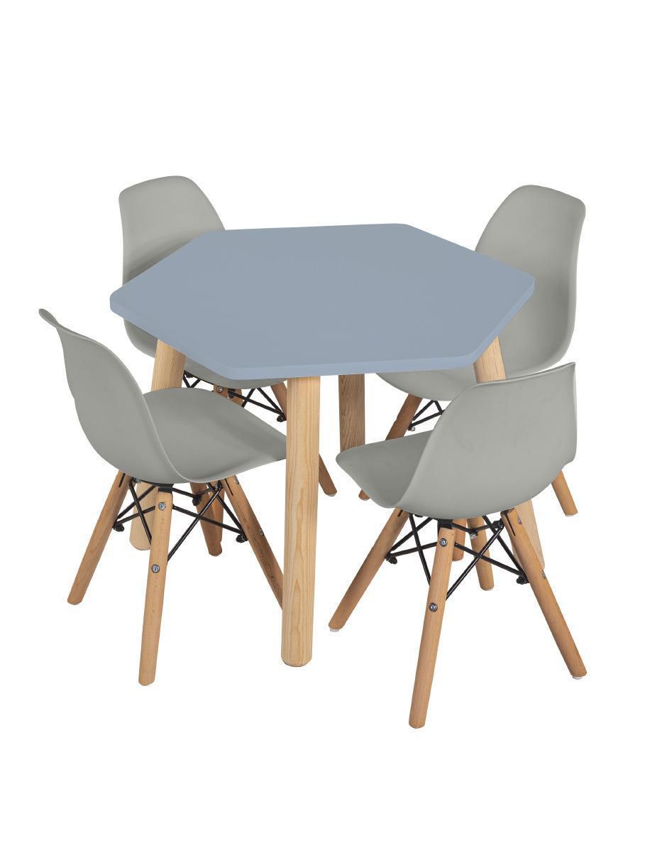 Set de mesa infantil armable Set de mesa infantil armable