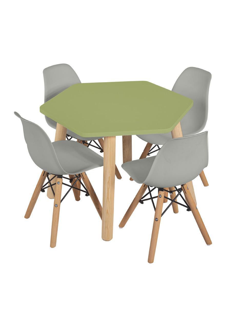 Set de mesa infantil armable Set de mesa infantil armable