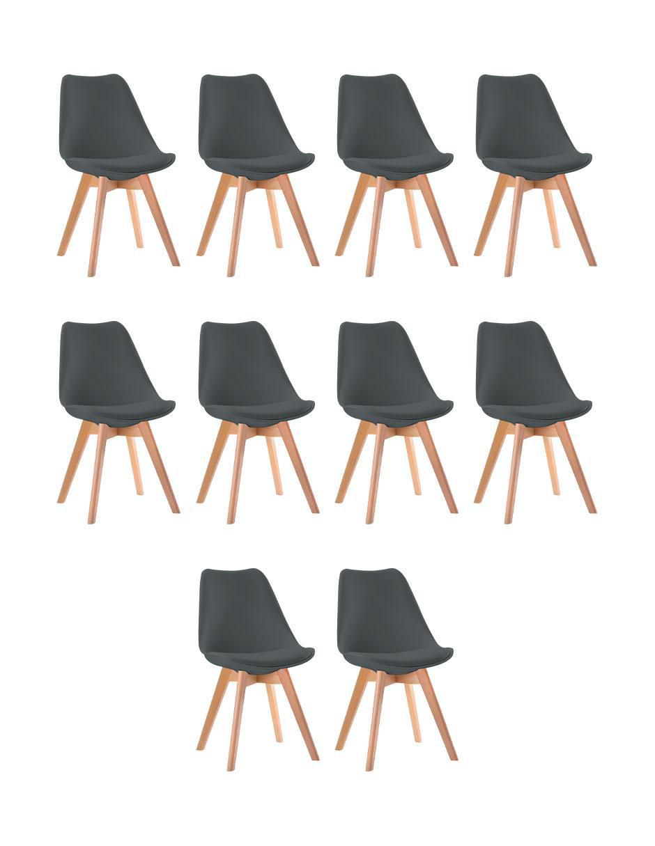 Set de sillas 10 piezas Tulip 1