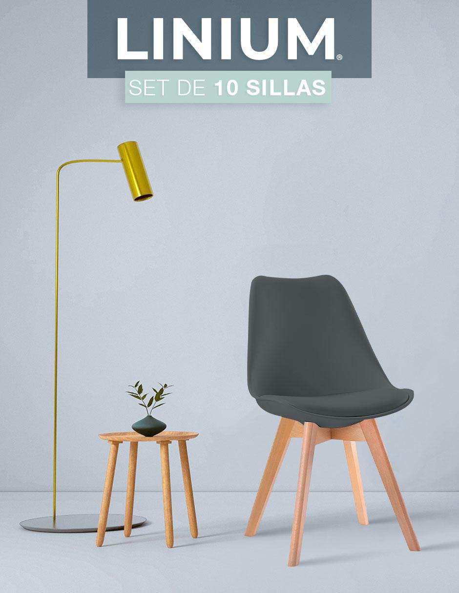 Set de sillas 10 piezas Tulip 4
