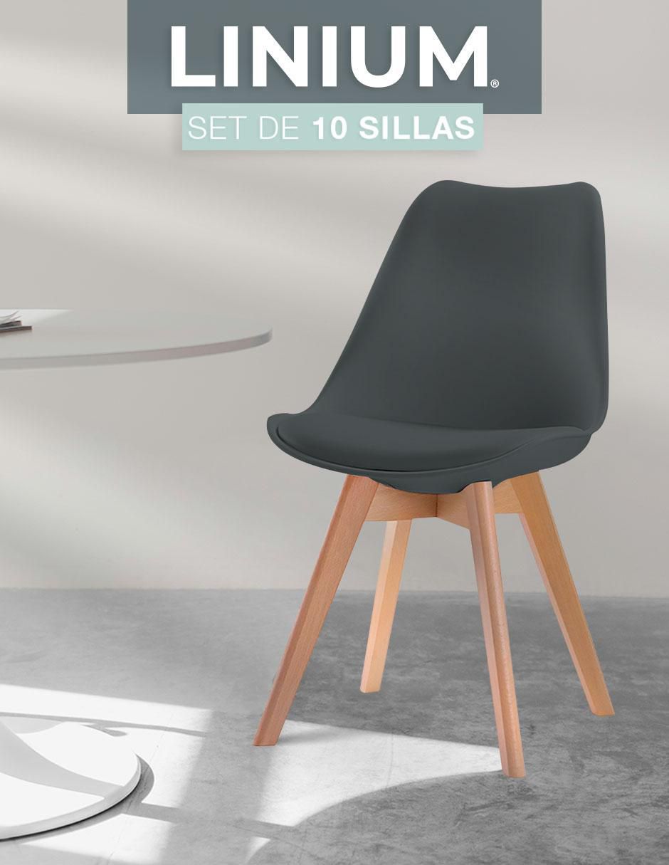 Set de sillas 10 piezas Tulip 6