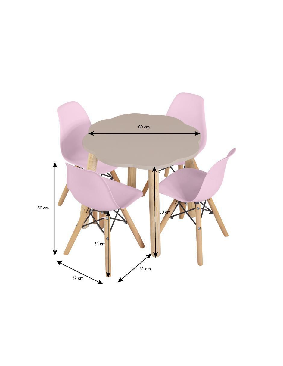 Set de mesa infantil armable 4