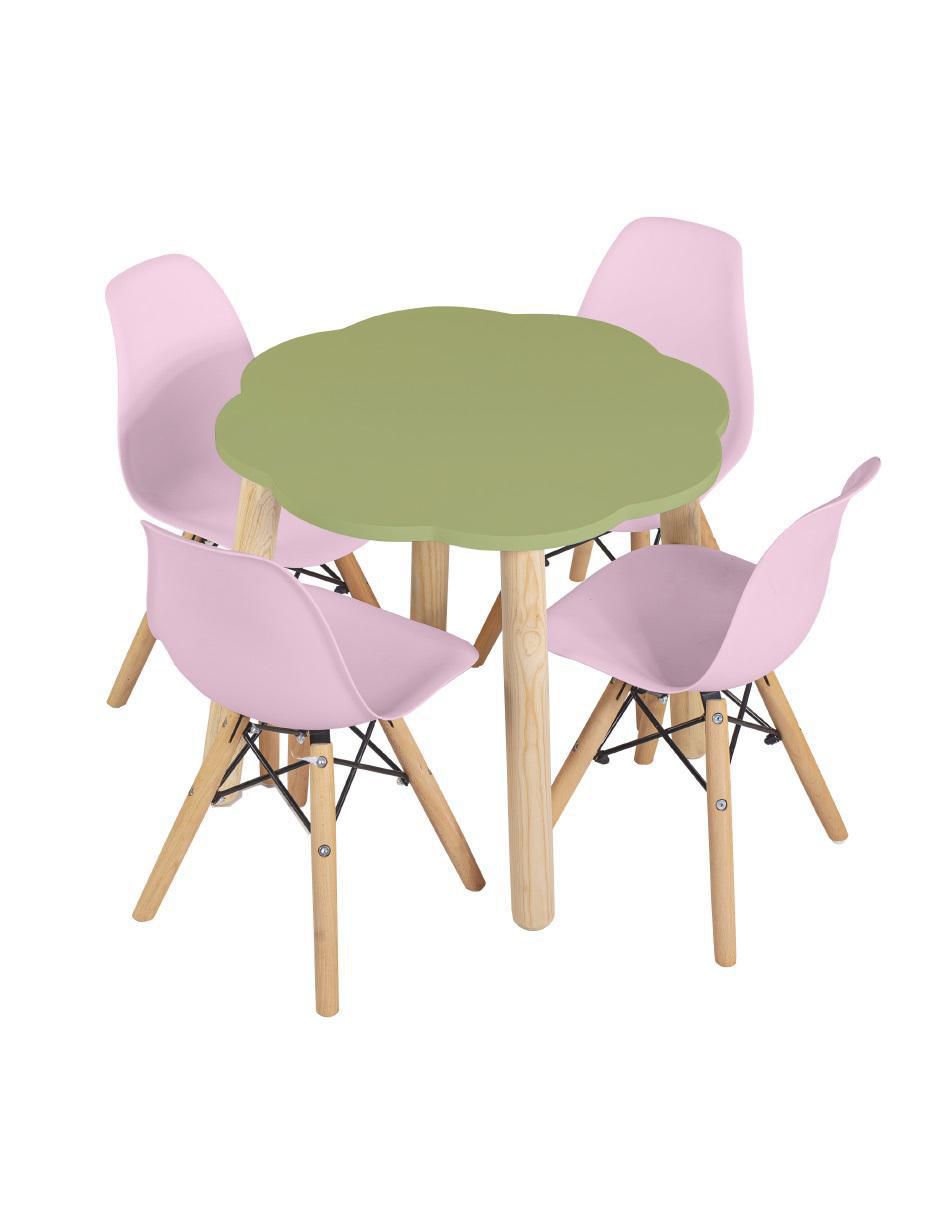 Set de mesa infantil armable Set de mesa infantil armable