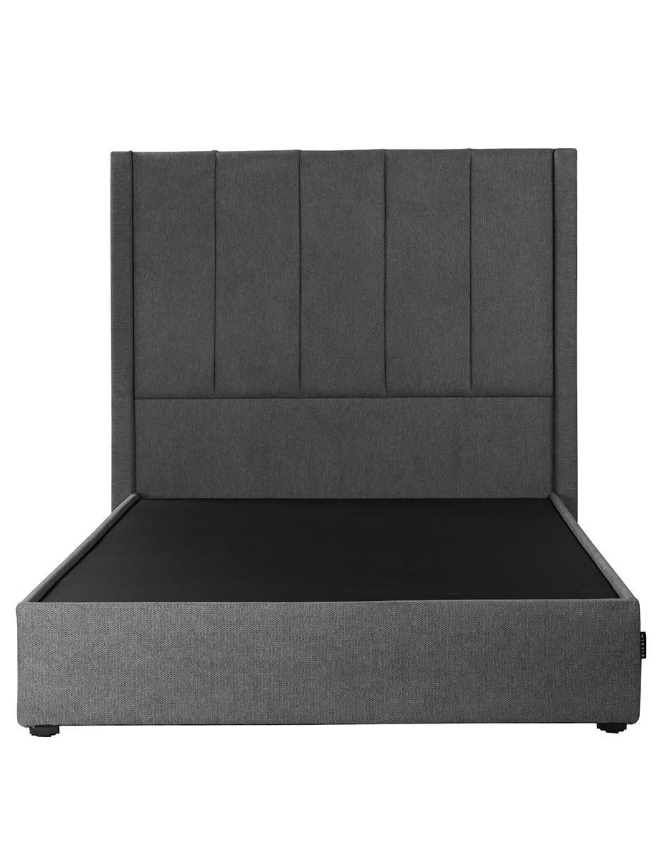 Cama nizza de madera y tela 1