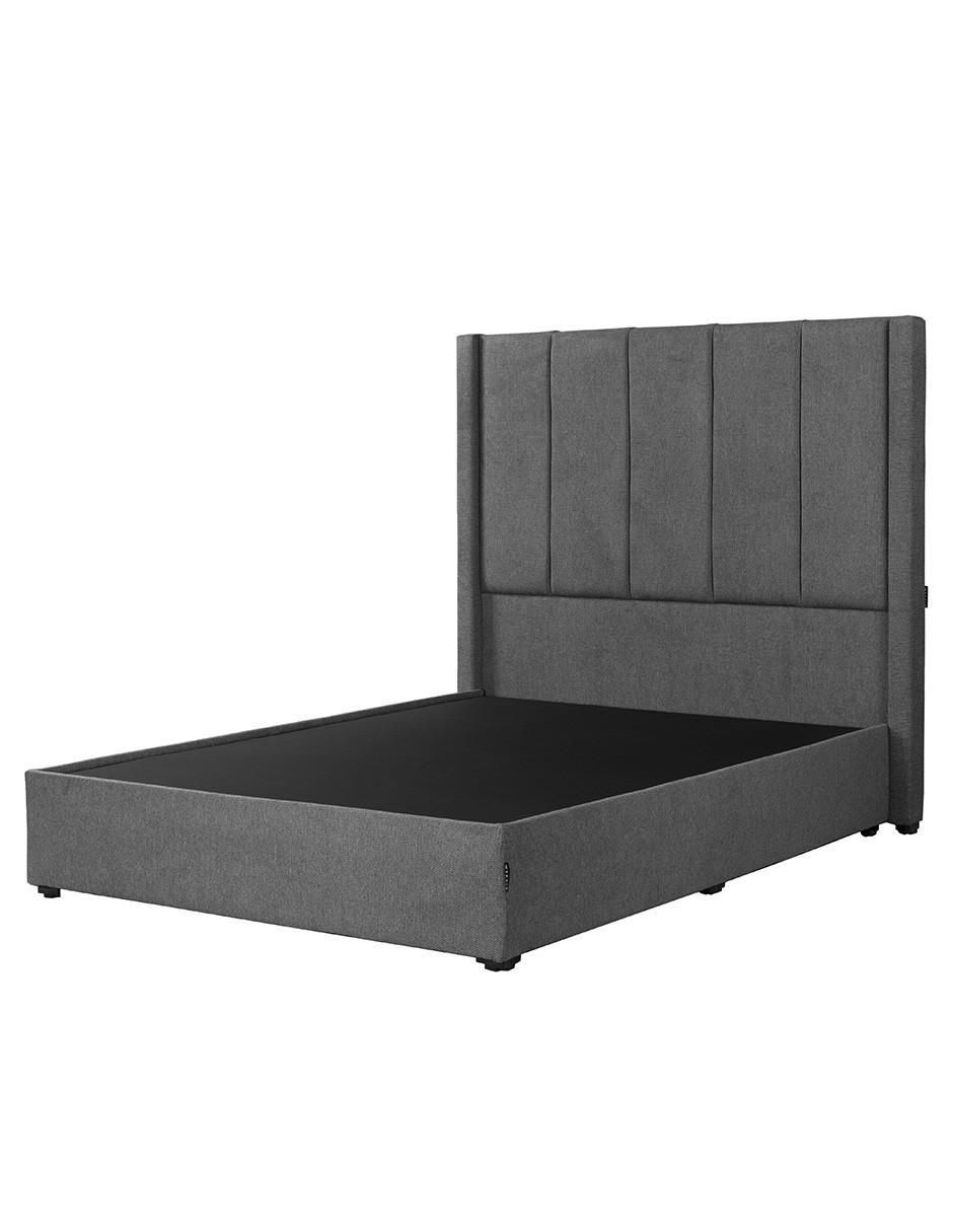 Cama nizza de madera y tela 2