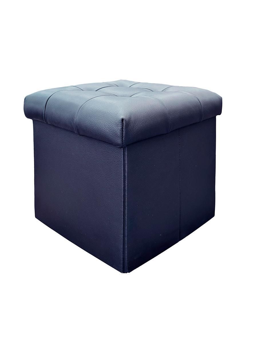 Taburete de piel