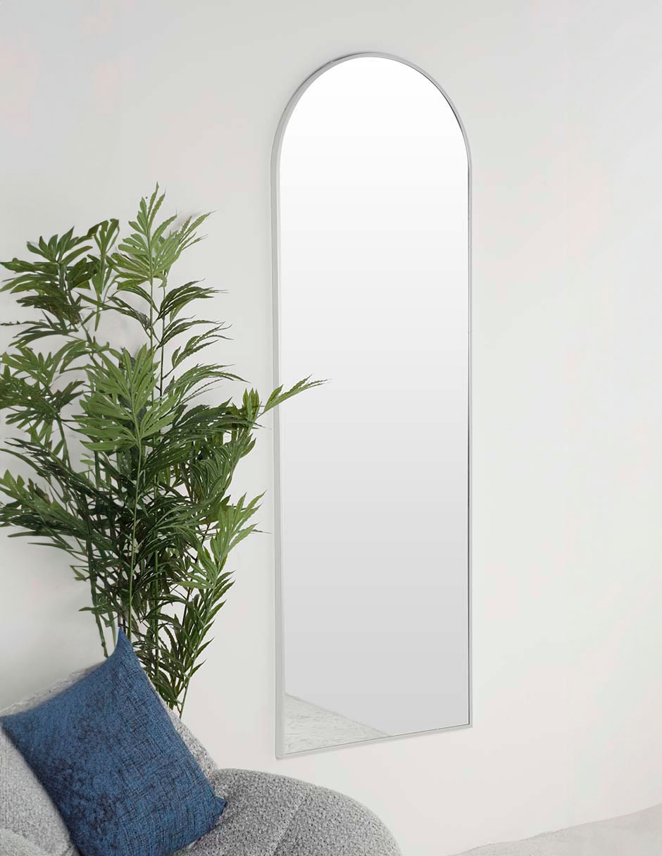 ESPEJO DE PIE STAND ARCH PLATA 3