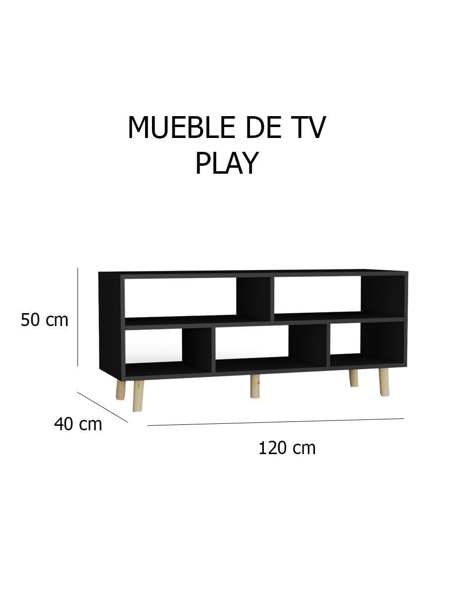 Mueble de tv Play de madera 5