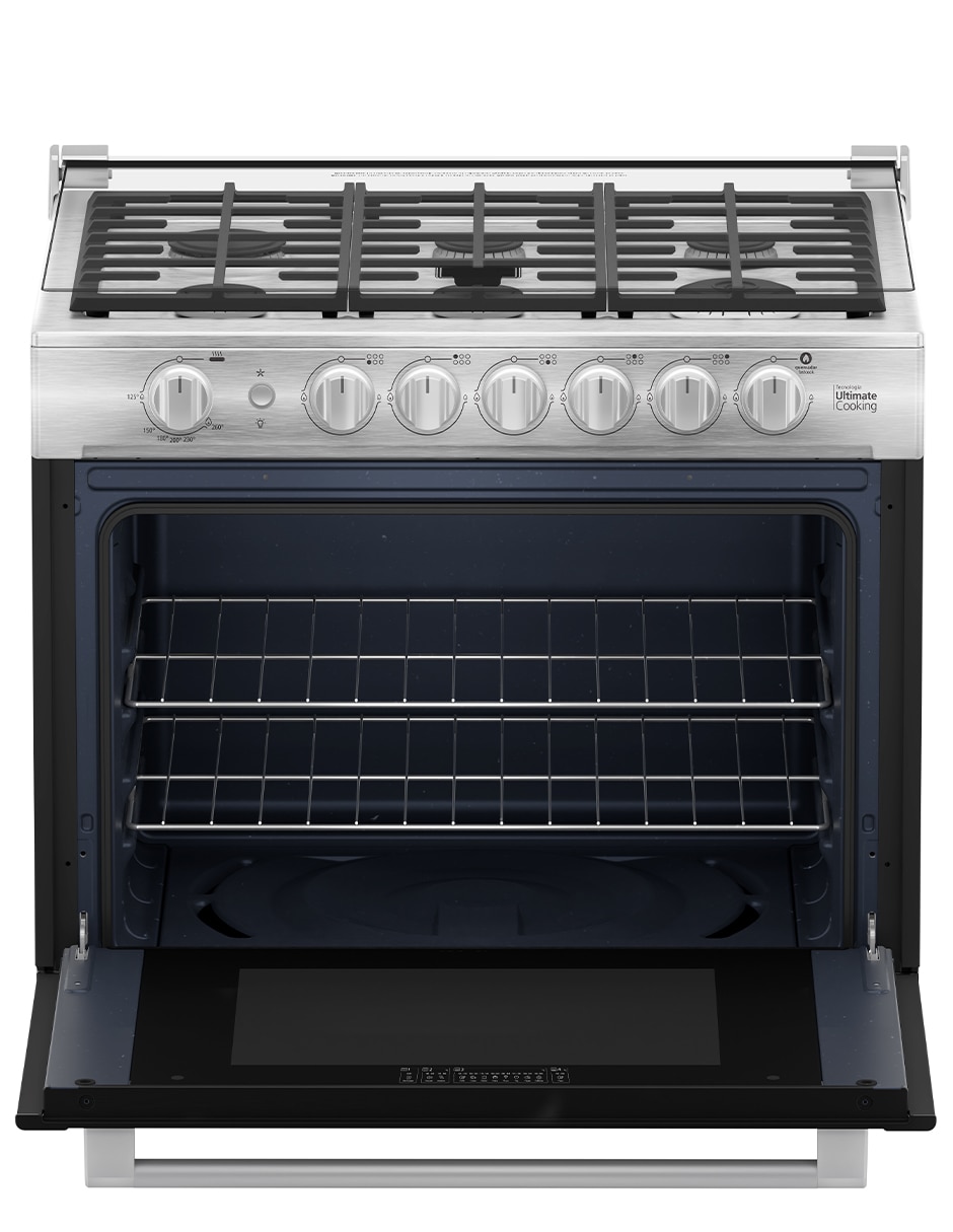Combo estufa empotrable a gas lp 79.20 cm XOC80790CMPUV80 de 6 quemadores + campana 7