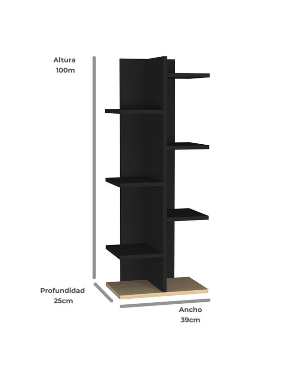 Librero armable Fit de madera