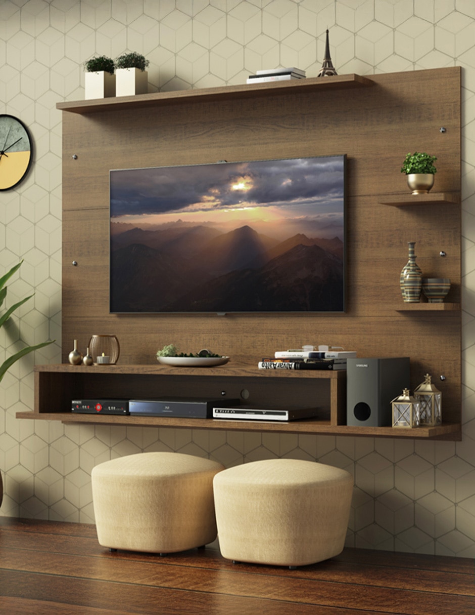 Mueble flotante para TV armable Alfa de MDP 6