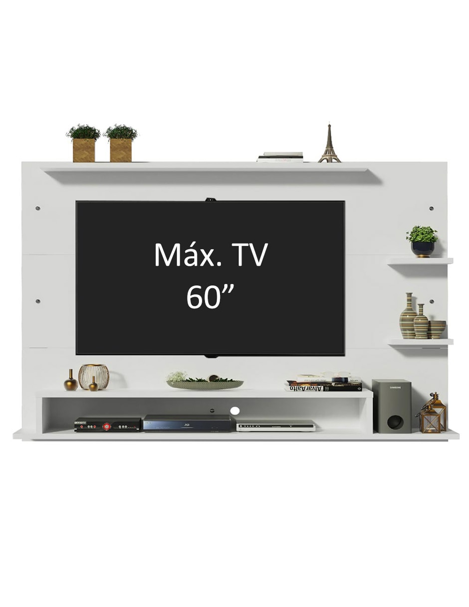 Mueble flotante para TV armable Alfa Madesa de MDP