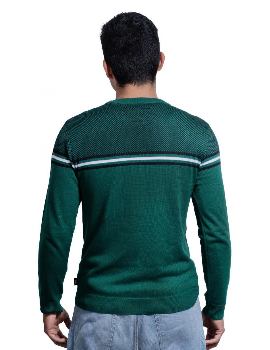 Suéter cuello redondo para hombre