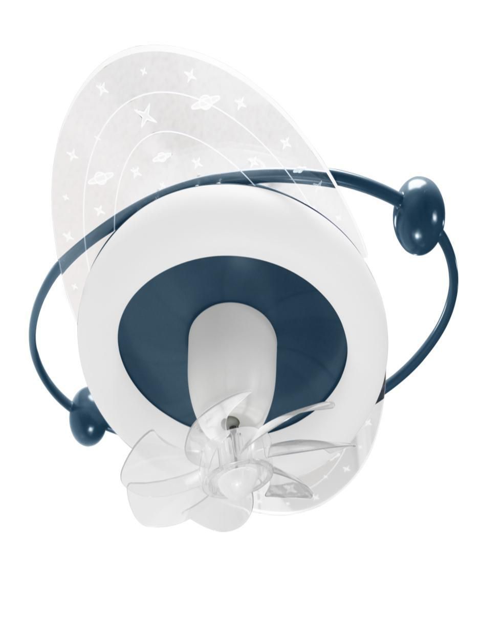 VENTILADOR DE TECHO JLV02-7 JW, BLANCO 1