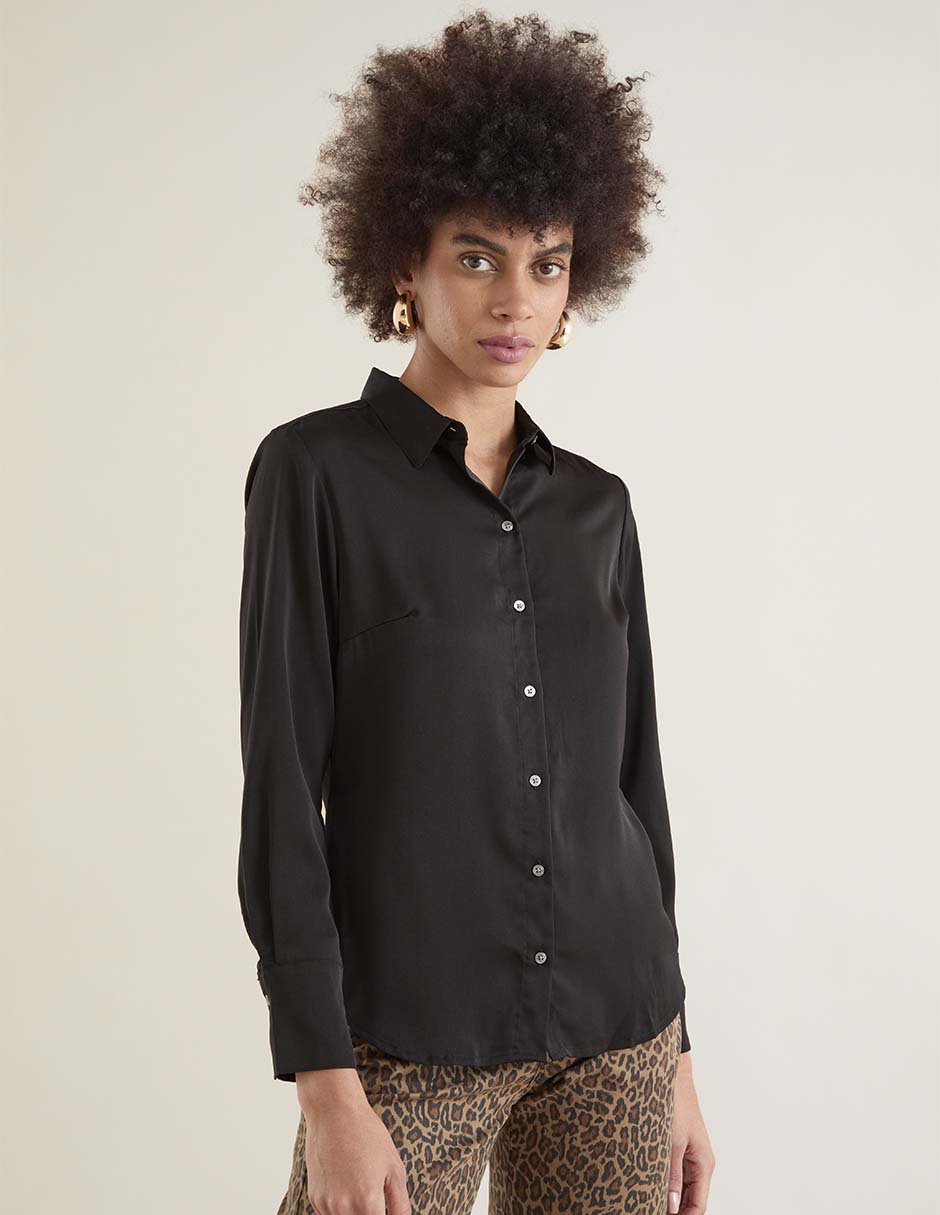 Camisa manga larga para mujer