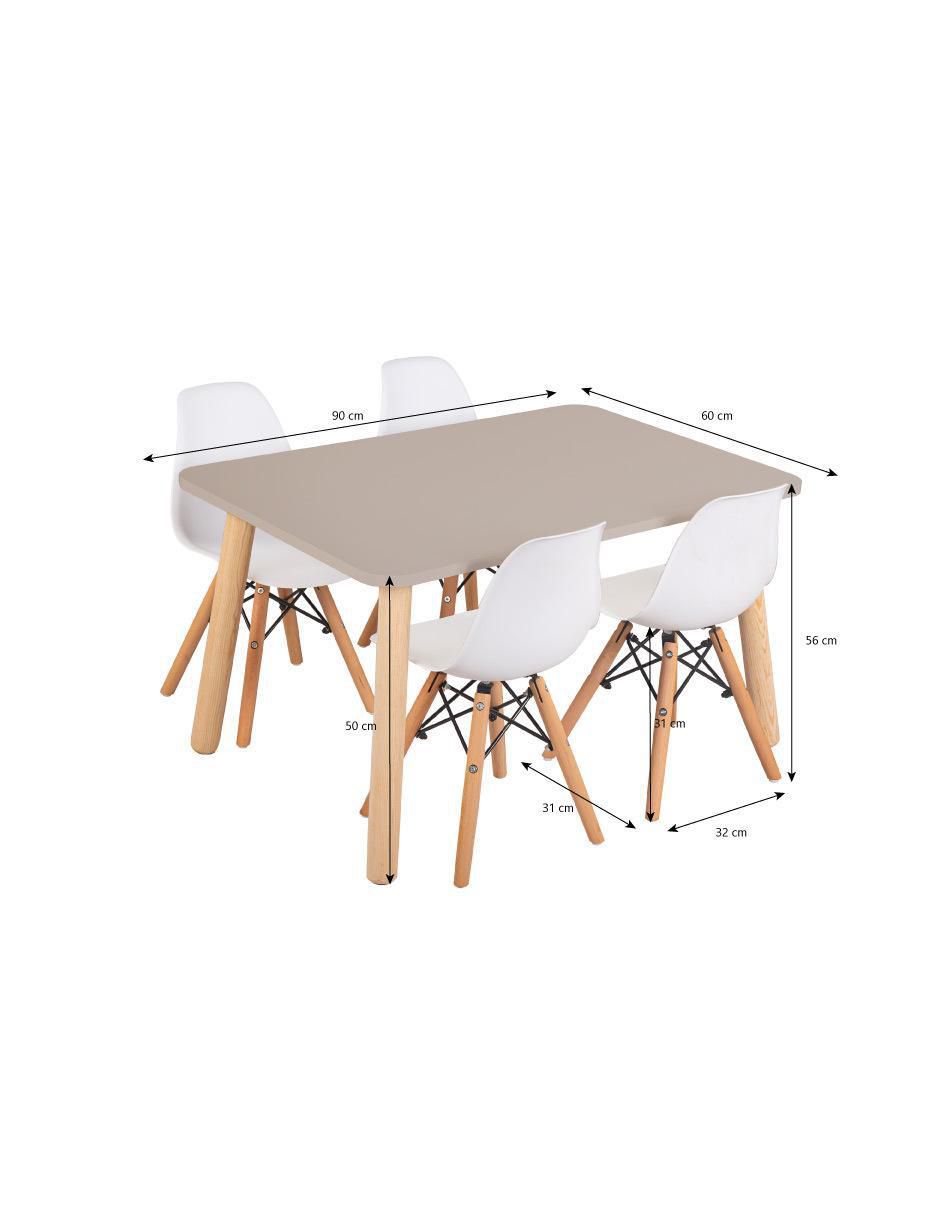 Mesa con silla armable 4