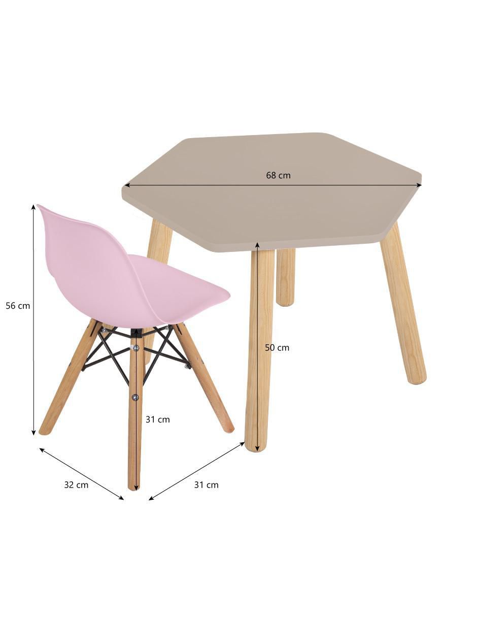 Mesa con silla armable 4
