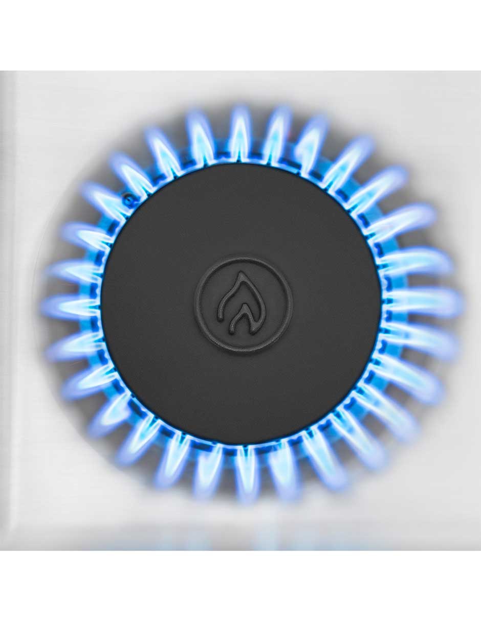 Combo estufa empotrable a gas lp 79.20 cm MA0C805003CMP80 de 6 quemadores + campana 10