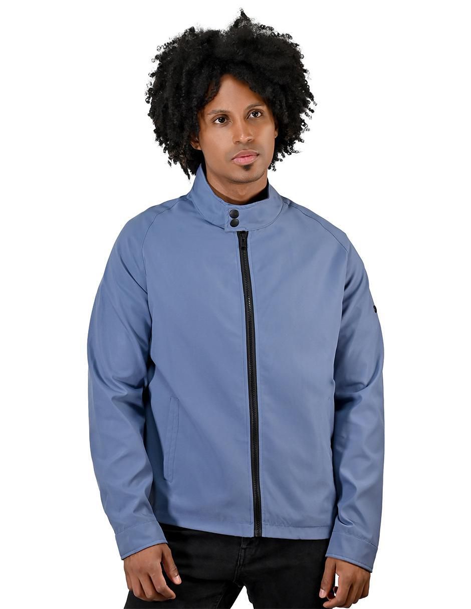 Chamarra casual con bolsillos para hombre Chamarra casual con bolsillos para hombre