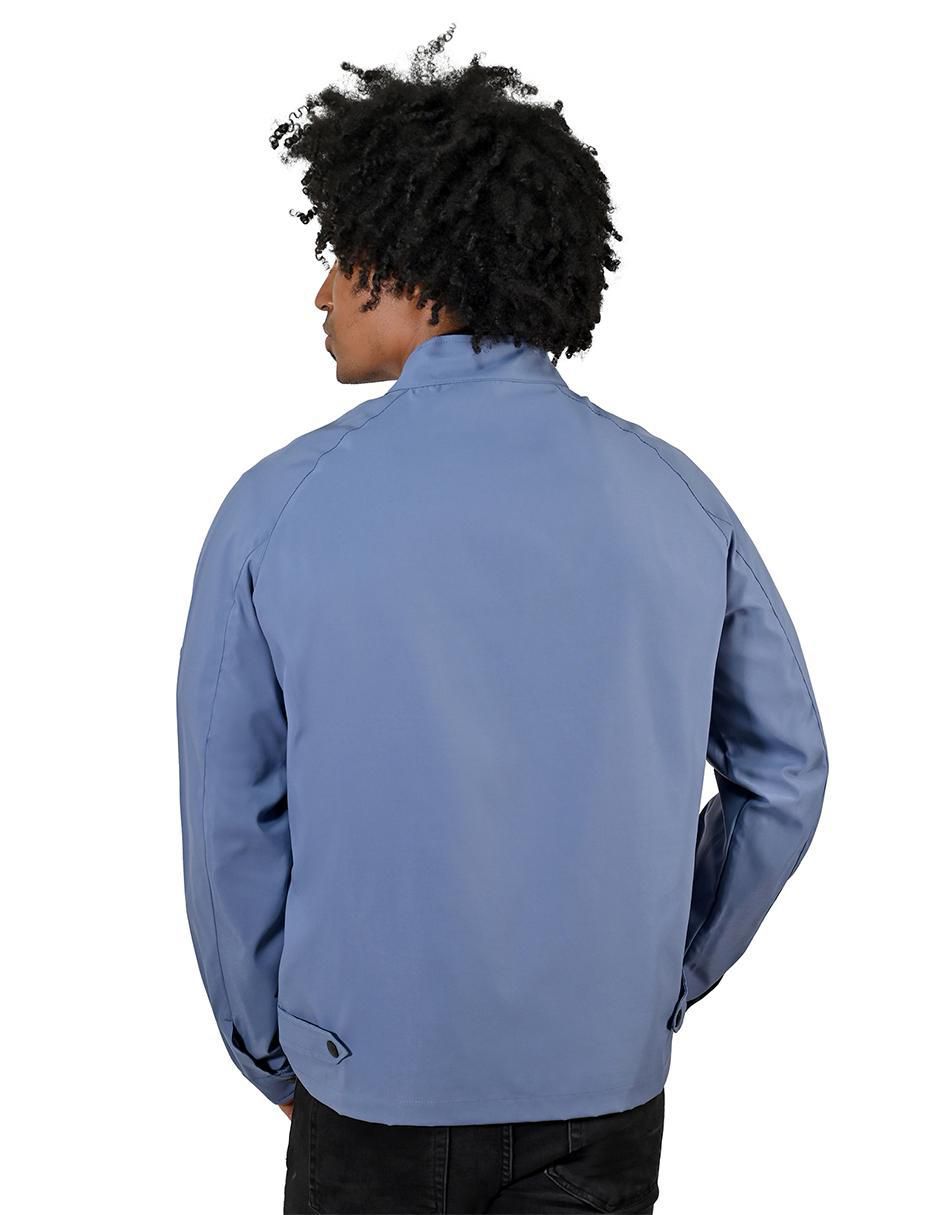 Chamarra casual con bolsillos para hombre 4