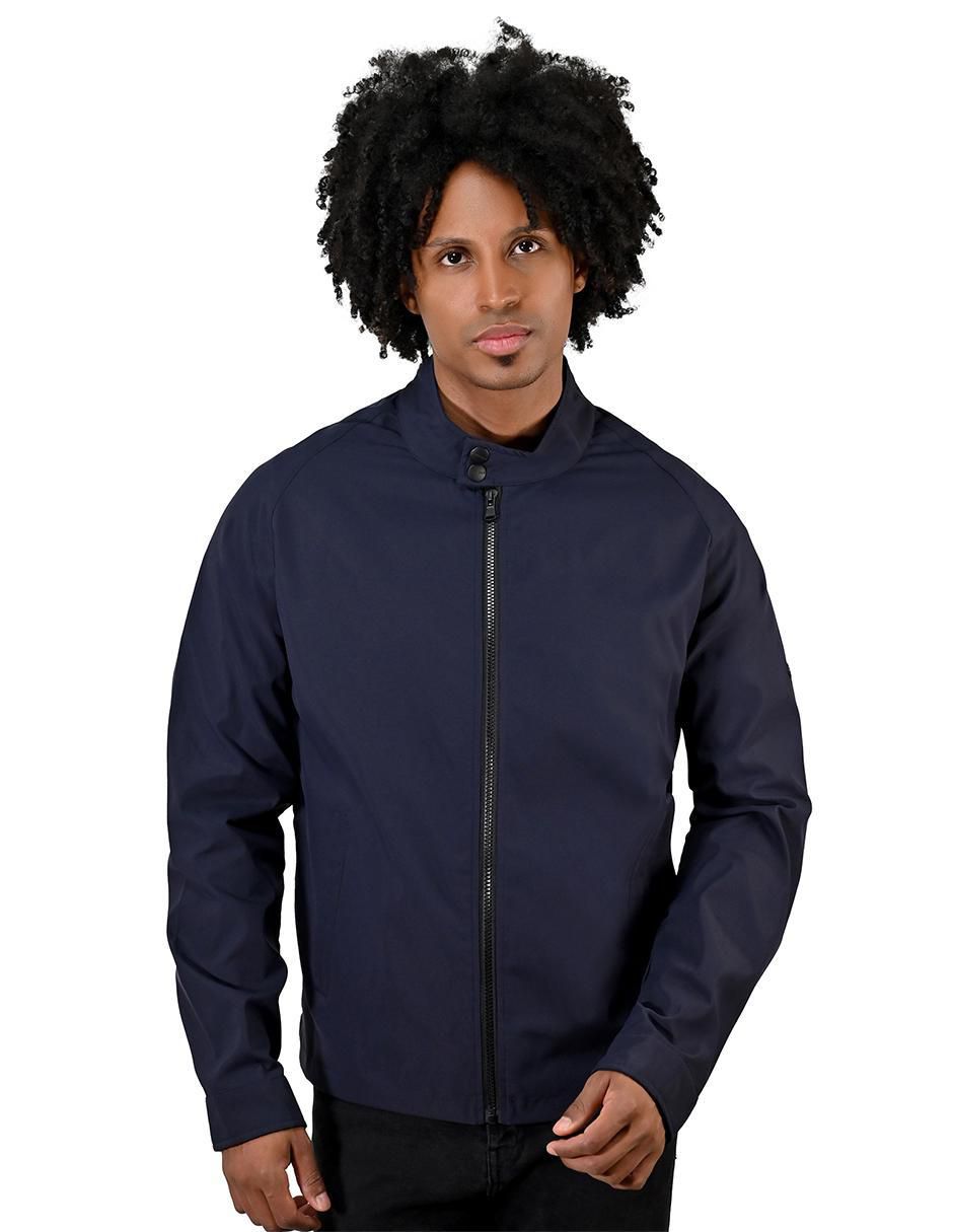 Chamarra casual con bolsillos para hombre Chamarra casual con bolsillos para hombre