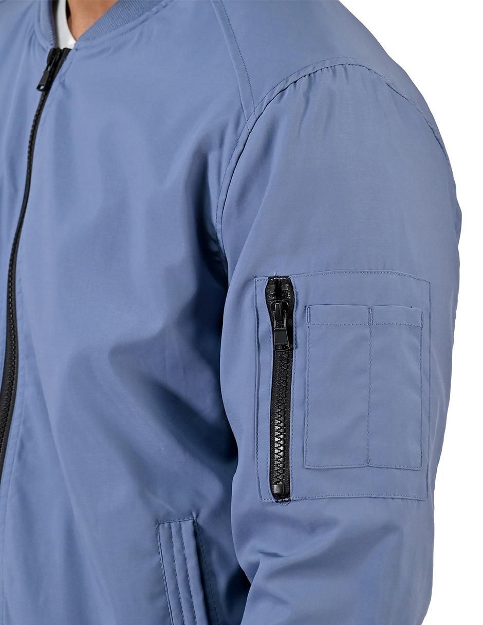 Chamarra casual Perry Ellis con bolsillos para hombre