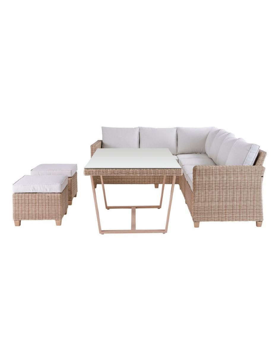 Set modular de ratán pvc 2