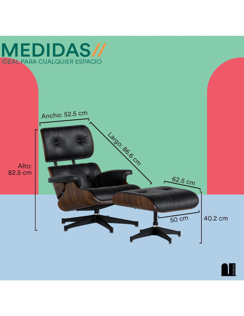 Juego de asiento con taburete de piel 7